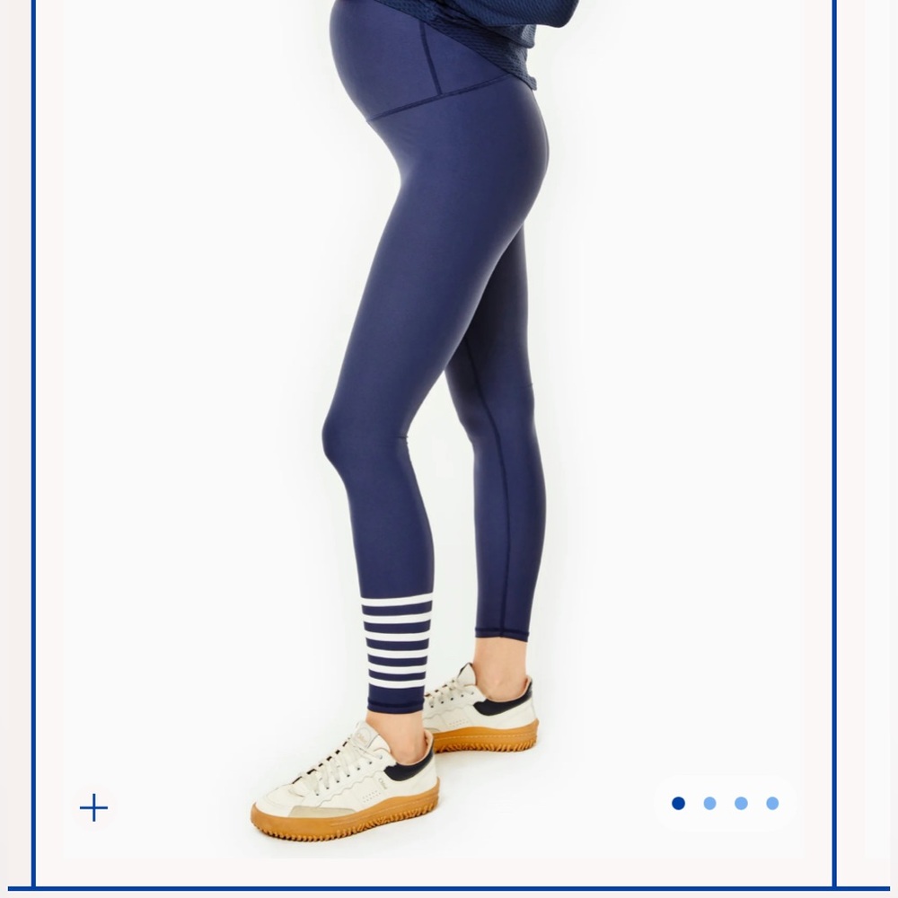 Addison Bay Navy Maternity Legging